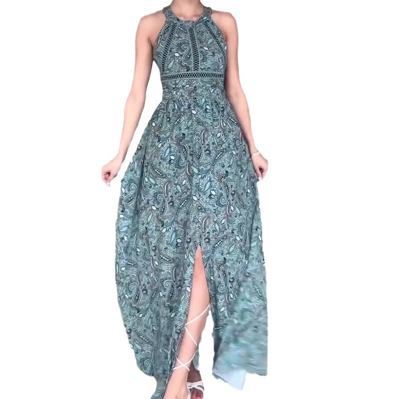 2026 La VIE LONG  Summer Fashion Floral Sleeveless Backless Dress