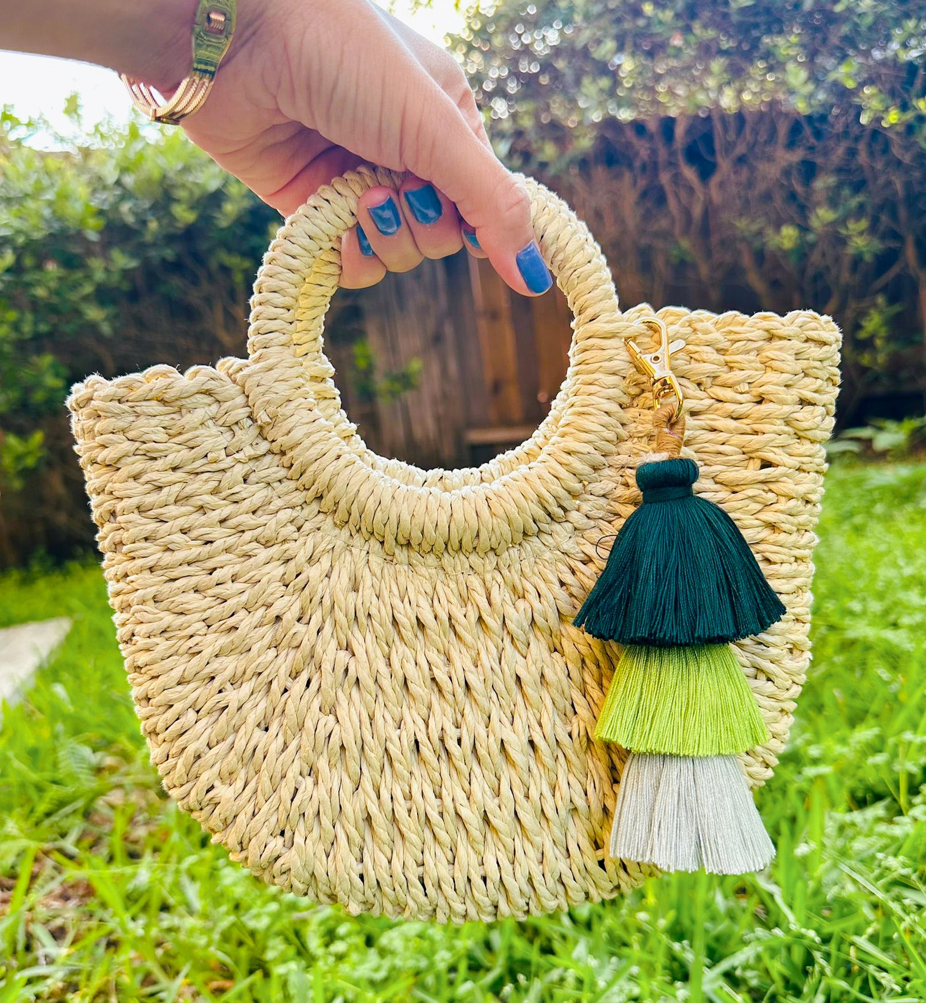 LA VIE – Petite Coastal Straw Bag