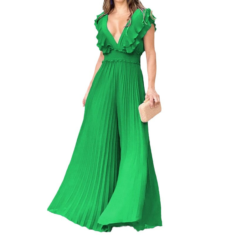 LA VIE – Magnolia Ruffle Maxi