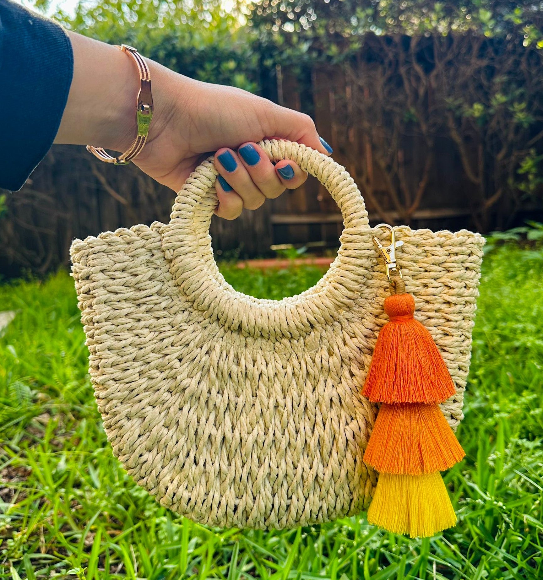 LA VIE – Petite Coastal Straw Bag